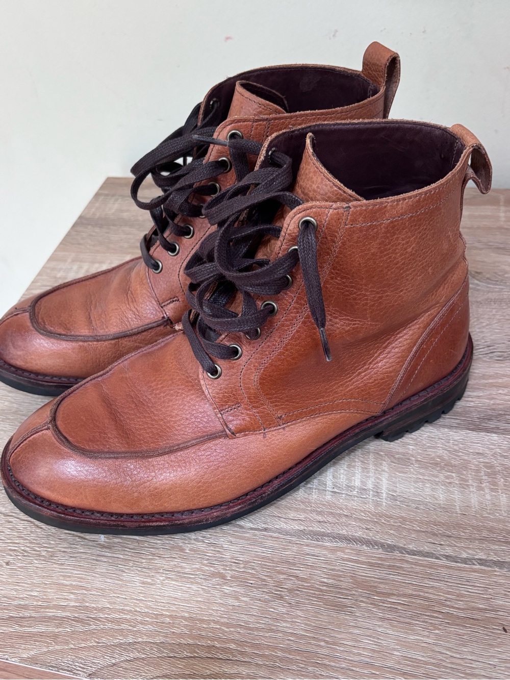 Allen Edmonds Rainer Chestnut Brown Leather Boots